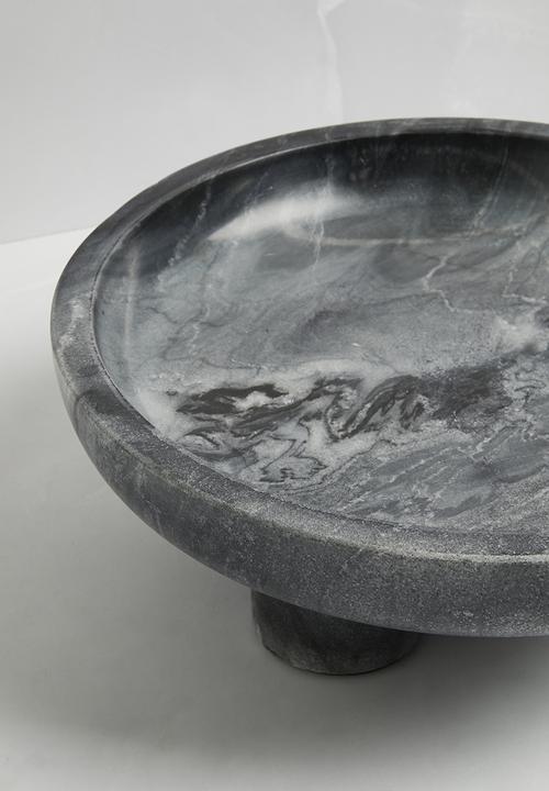 Sixth Floor - Marble fruit bowl - Black