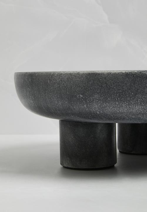 Sixth Floor - Marble fruit bowl - Black