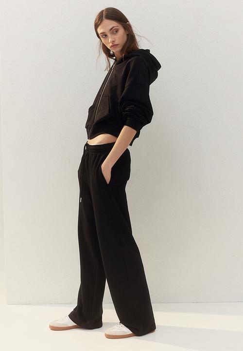 H&M - Sweatpants - black