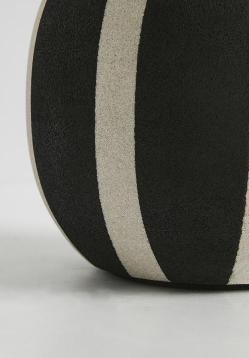 Sixth Floor - Sandstone Tumbler - Black & White