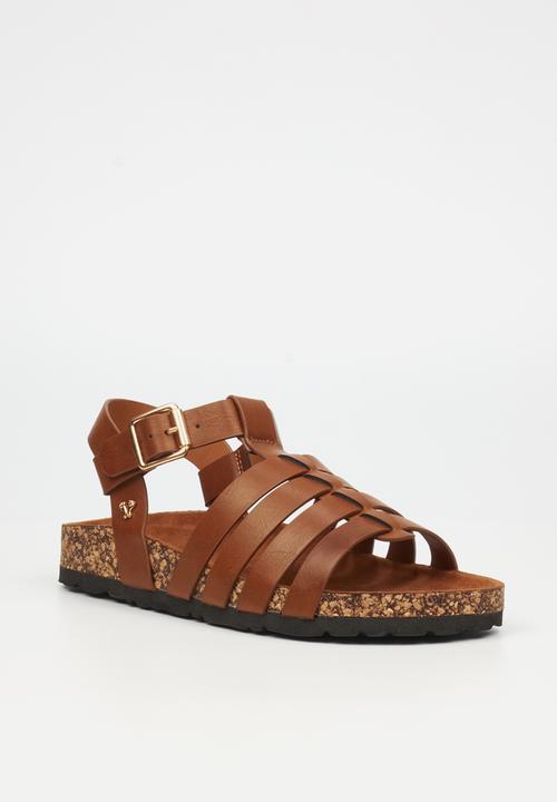 Butterfly Feet - Hallie 4 fisherman - tan
