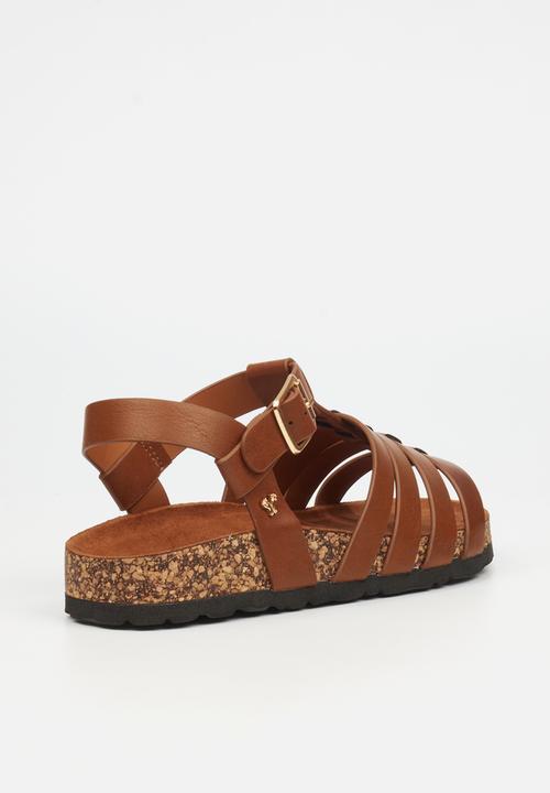 Butterfly Feet - Hallie 4 fisherman - tan