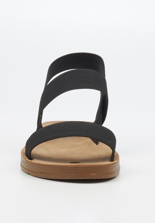 Butterfly Feet - Zina 7 ankle strap - black