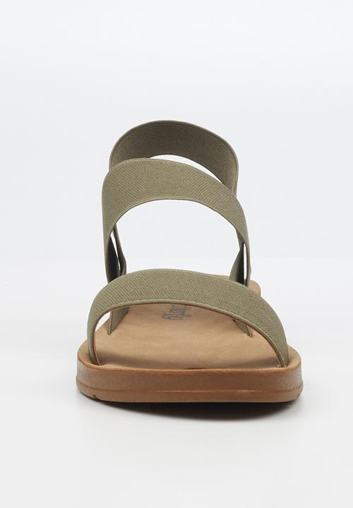 Butterfly Feet - Zina 7 ankle strap - olive