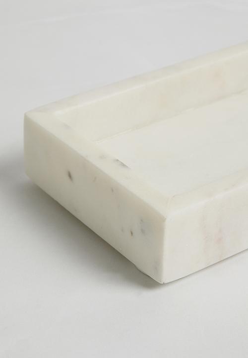 Sixth Floor - Marble Tray Bianco