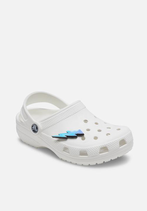 Crocs - Iridescent lightening bolt - light blue
