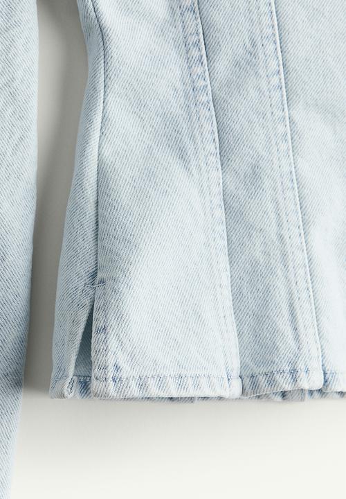 H&M - Denim shirt - light denim blue