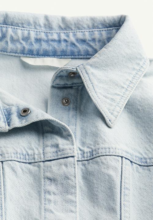 H&M - Denim shirt - light denim blue