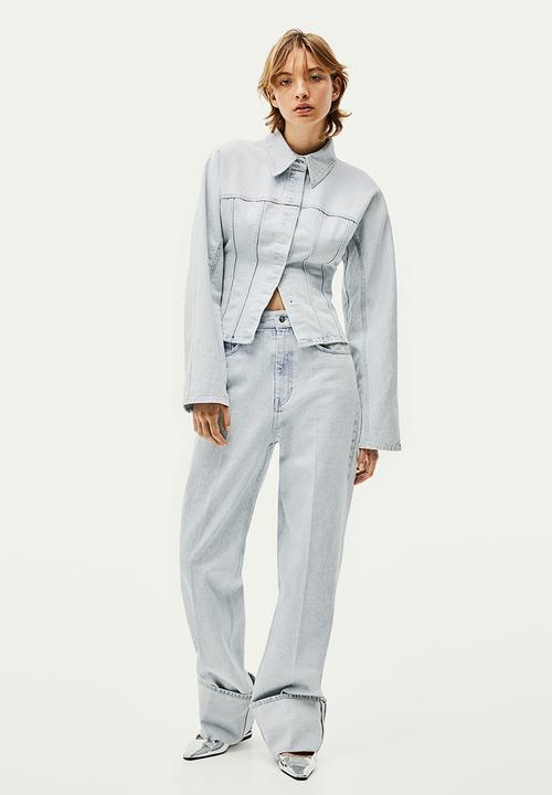 H&M - Denim shirt - light denim blue