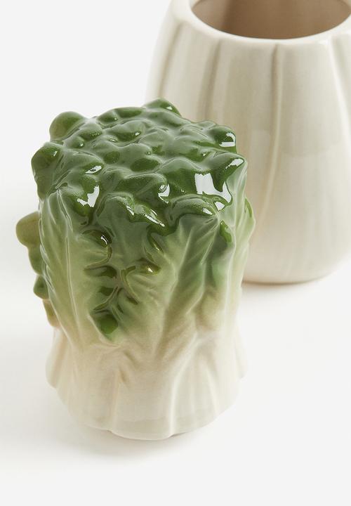 H&M - Vegetable-shaped jar - white celery