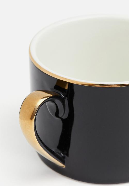 H&M - Porcelain cup - black