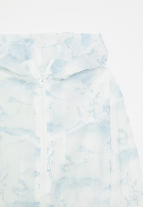 Pop Candy - Windbreaker-blue & white