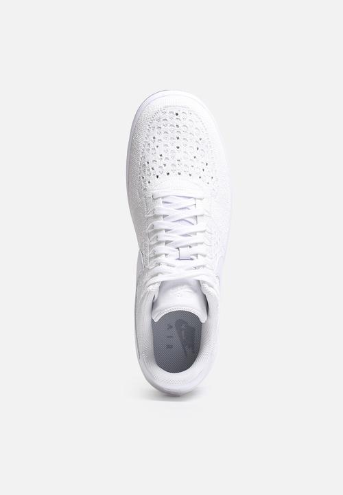 nike air force 1 ultra flyknit mid triple white