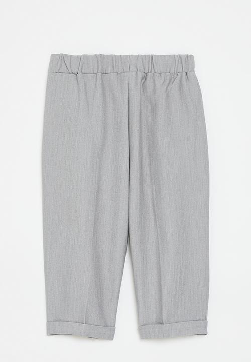 Pop Candy - Elasticated pants - grey
