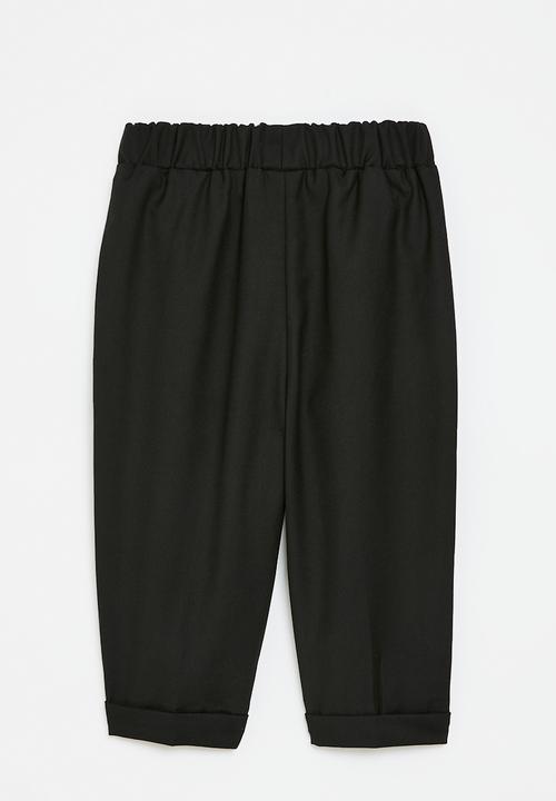 Pop Candy - Elasticated pants - black
