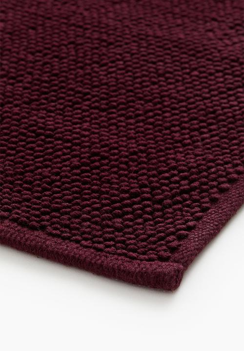 H&M - Cotton bath mat - purple