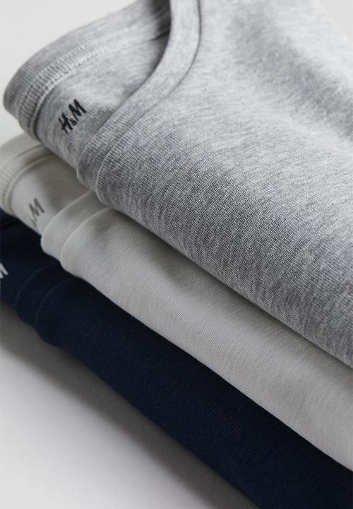 H&M - 3 pack cotton jersey t-shirts - multi