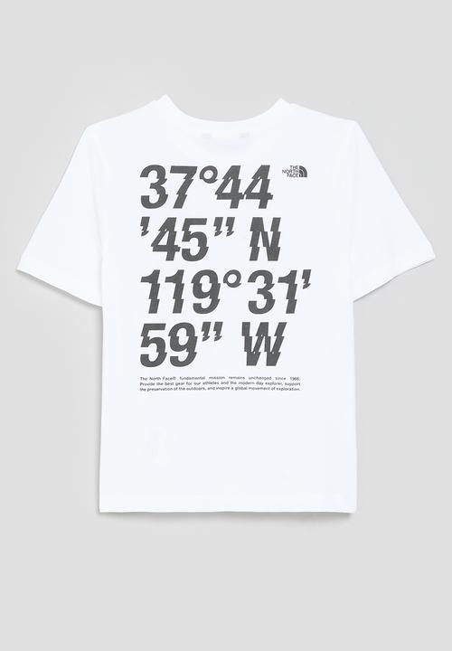 The North Face - B coordinates graphic short sleeve tee - tnf white