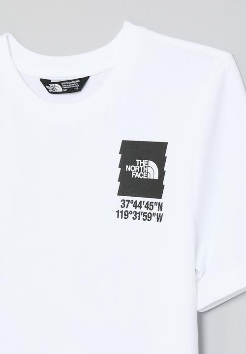 The North Face - B coordinates graphic short sleeve tee - tnf white