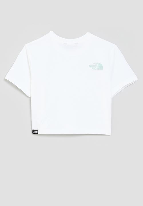 The North Face - G Short sleeve crop easy tee - tnf white
