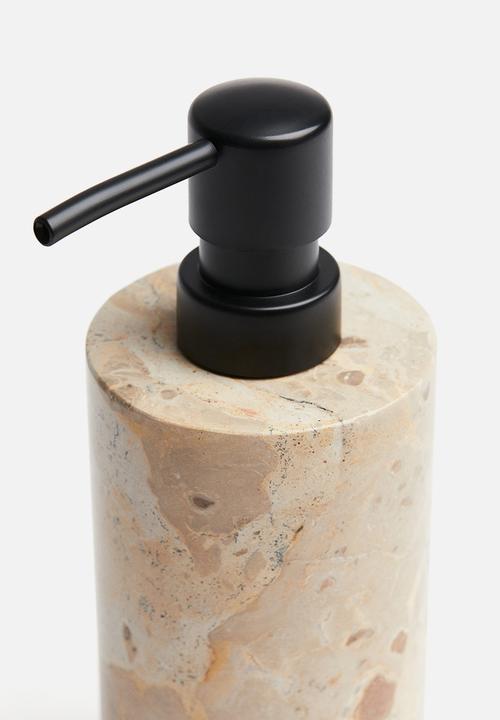 H&M - Marble soap dispenser - beige