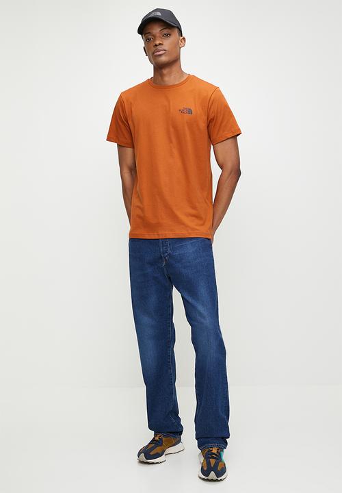 The North Face - M Short Sleeve Simple Dome Tee - Earthen Copper (1I0)