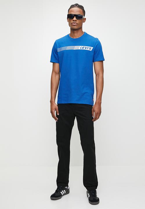 Levi’s® - Graphic crewneck tee za - blue 