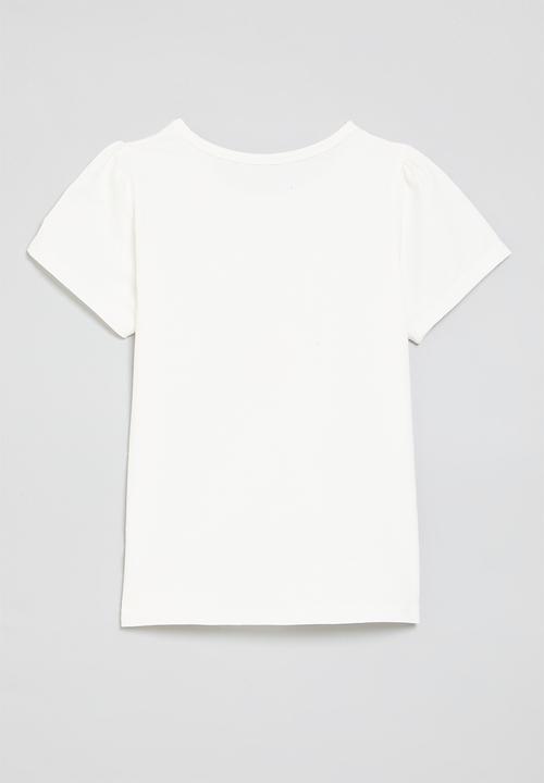 Pop Candy - Ice cream print tee - white