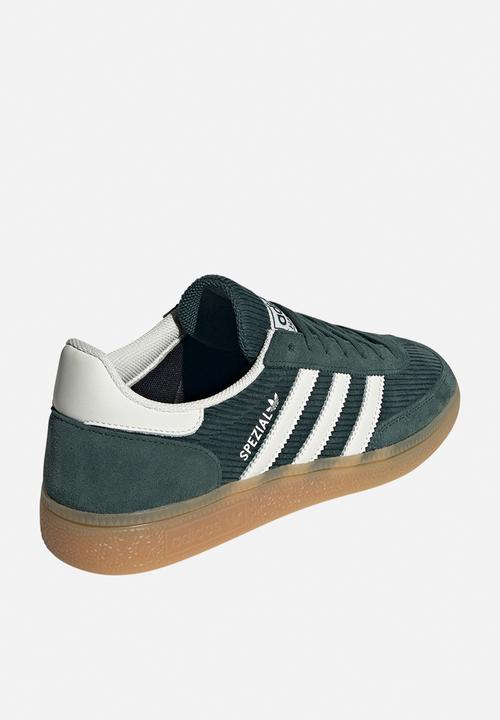adidas gazelle silver green womens adidas Originals - Handball Spezial Sneakers - Green