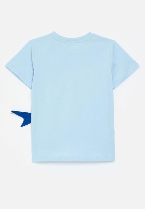 Pop Candy - Shark tee-light blue