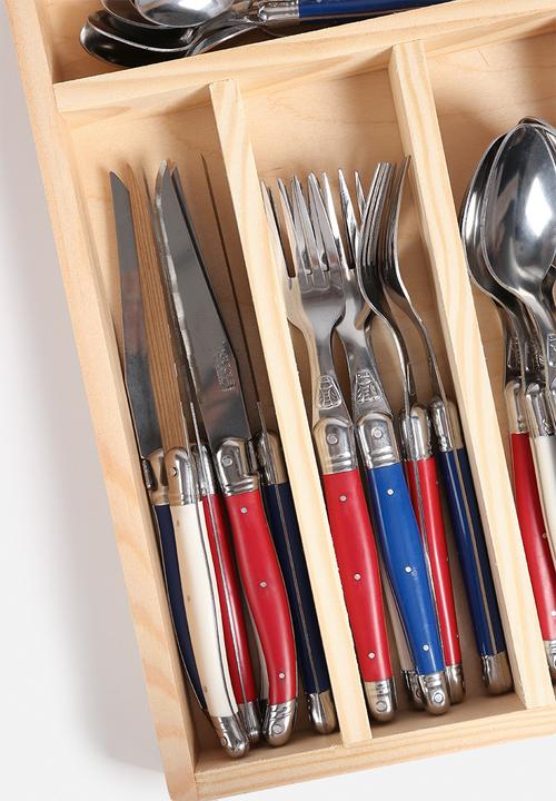 Superbalist Wine & Dine - 24 Pce Paris Mix Cutlery Set