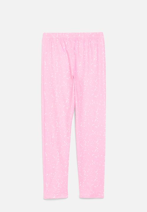 Pop Candy - Leggings - pink & white