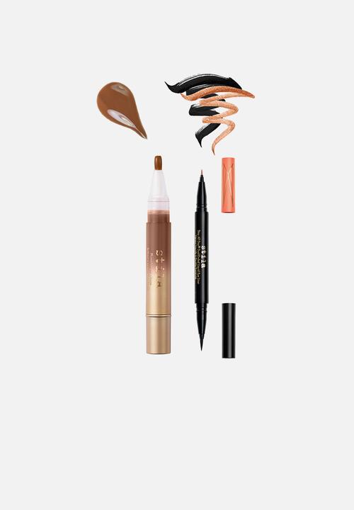 Stila - Gold pouch - Liquid Liner & Lip Gloss combo