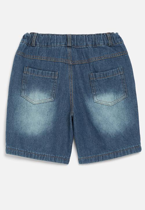 Pop Candy - Denim short-blue