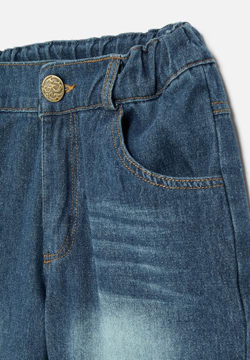 Pop Candy - Denim short-blue