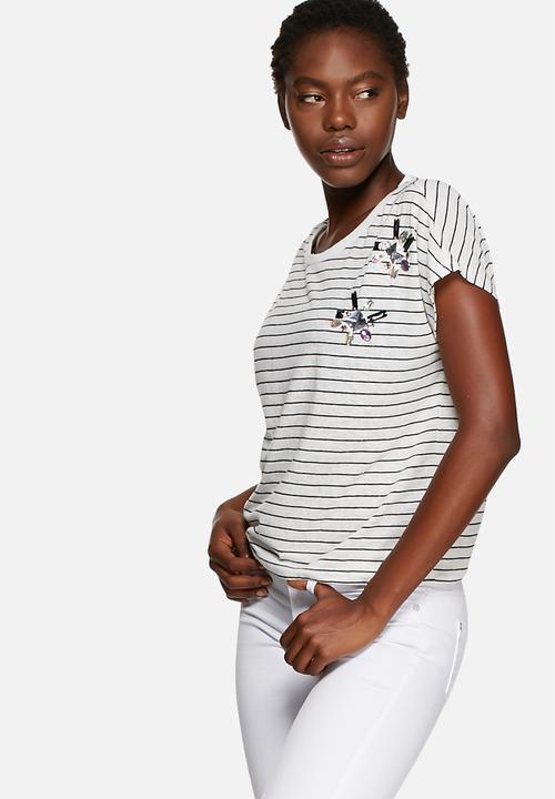 ONLY - Bling Stripe Tee