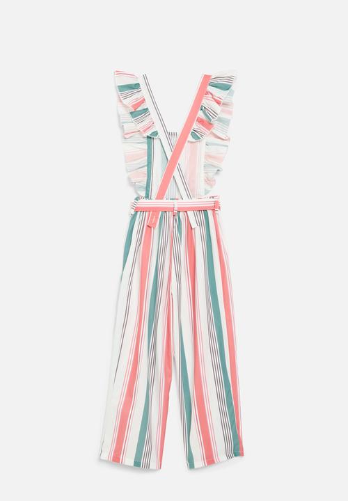 Pop Candy - Frilled jumpsuit - multi