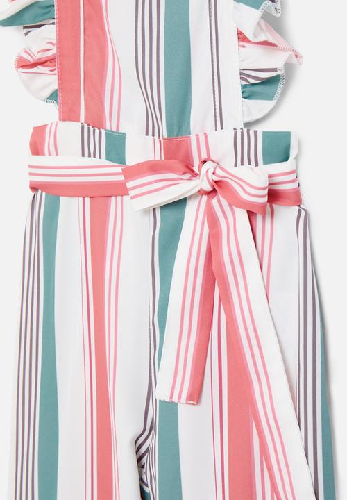 Pop Candy - Frilled jumpsuit - multi