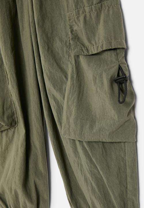 Pop Candy - Utility pants - olive green