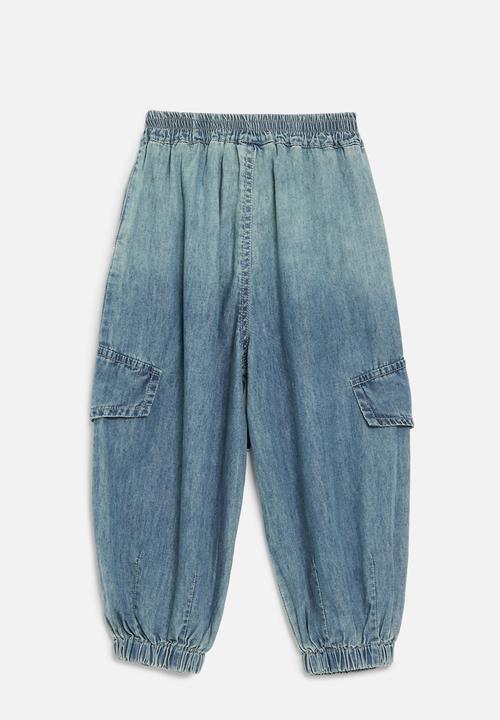 Pop Candy - Cuffed joggger-blue