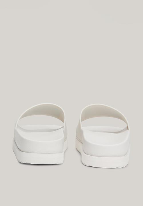 Tommy Hilfiger - Elevated flatform slide - ecru
