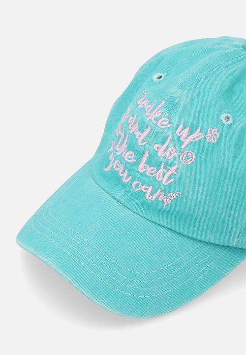Superbalist - Scripted statement cap - blue