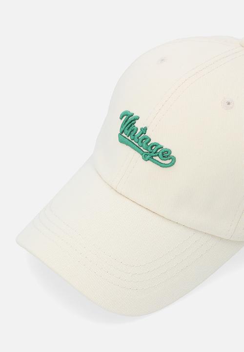 Superbalist - Vintage logo peak cap - cream
