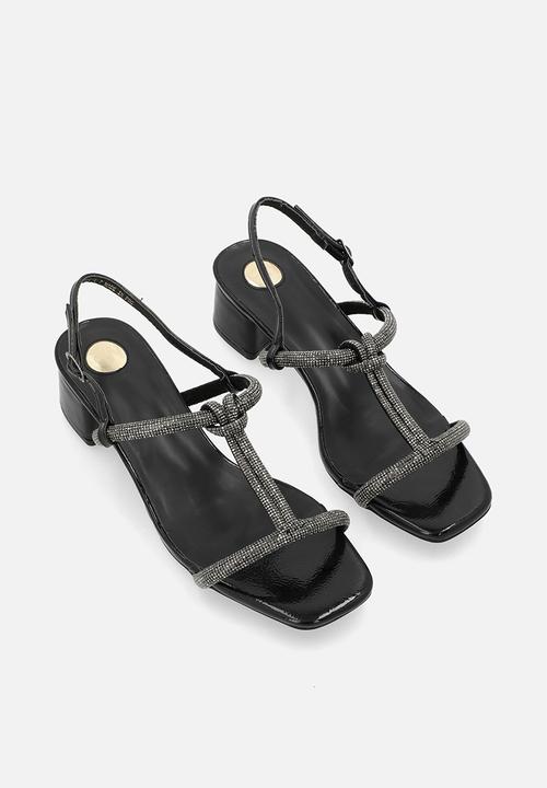 Footwork - Riona Block Heel - Black