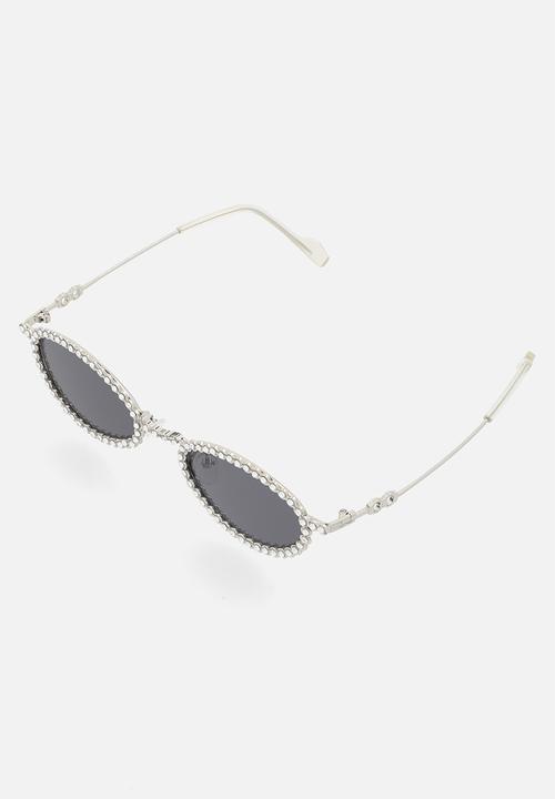 Superbalist - Angie oval sunglasses - silver