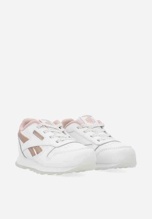 Reebok - Classic Leather - White/Rosegold