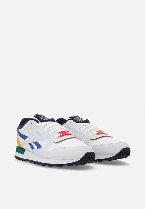Reebok - Classic Leather - Moon/Vectornavy/Vectorred