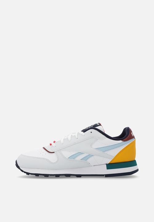 Reebok - Classic Leather - Moon/Vectornavy/Vectorred