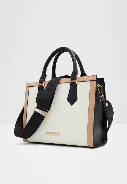 ALDO - Mondiane top handle bag - black multi