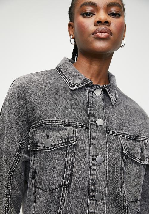 Superbalist - Denim trucker jacket - sulphur black